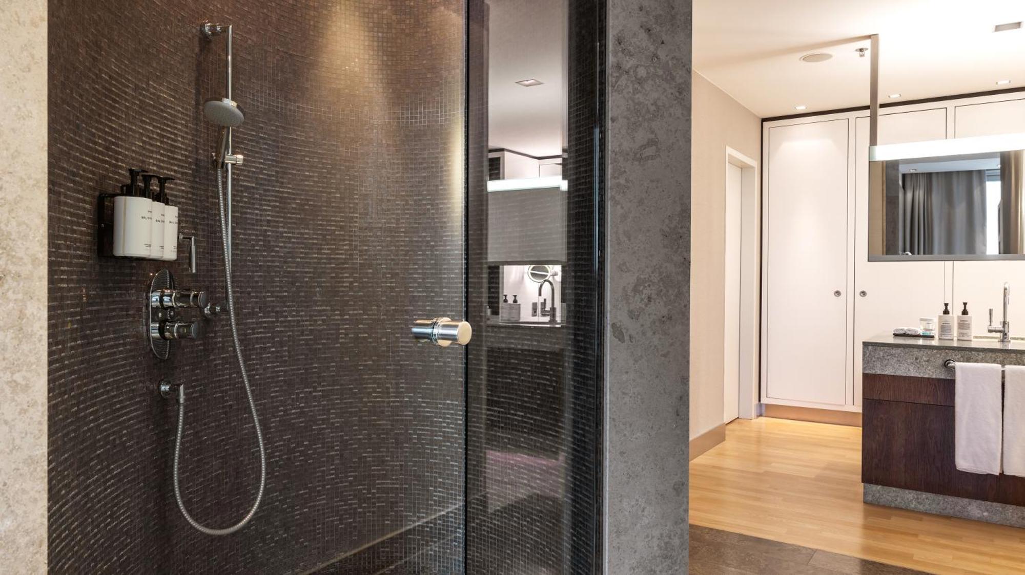柏林洲际酒店 外观 照片 Shower door